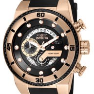 Invicta Men's 24226 S1 Rally Quartz Multifunction Black Dial Watch