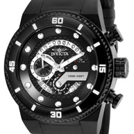Invicta Men's 24228 S1 Rally Quartz Multifunction Black Dial Watch