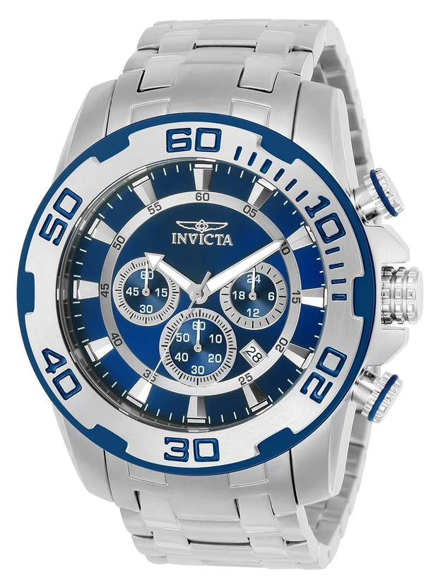Invicta Men's 22319 Pro Diver  Quartz Chronograph Blue Dial Watch