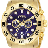 Invicta Men's 22228 Pro Diver Quartz Chronograph Blue Dial Watch