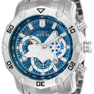 Invicta Men's 22764 Pro Diver Quartz Multifunction Blue Dial Watch