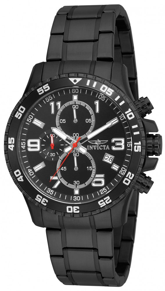 Invicta Men's 16933 Specialty Quartz Multifunction Black Dial Watch