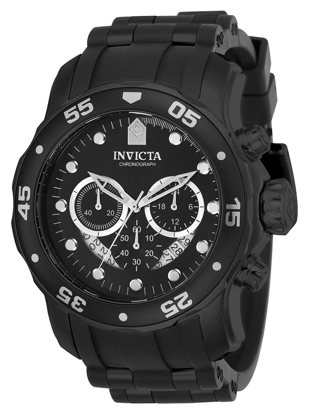 Invicta Men's 21930 Pro Diver Quartz Multifunction Black Dial Watch