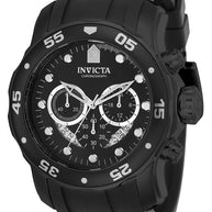 Invicta Men's 21930 Pro Diver Quartz Multifunction Black Dial Watch