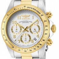 Invicta Men's 17026 Speedway Quartz Chronograph White Dial Watch