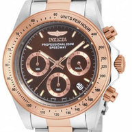 Invicta Men's 17029 Speedway Quartz Chronograph Brown Dial Watch