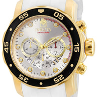 Invicta Men's 20292 Pro Diver Quartz Chronograph Silver Dial Watch