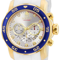 Invicta Men's 20293 Pro Diver Quartz Chronograph Silver Dial Watch