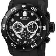 Invicta Men's 6986 Pro Diver Quartz Chronograph Black Dial Watch