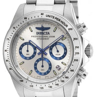 Invicta Men's 17311 Speedway Quartz Chronograph Silver Dial Watch