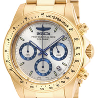 Invicta Men's 17312 Speedway Quartz Chronograph Silver Dial Watch