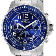 Invicta Men's 6621 Specialty Quartz Chronograph Blue Dial Watch