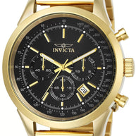 Invicta Men's 25223 Speedway Quartz Chronograph Black Dial Watch
