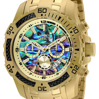 Invicta Men's 25094 Pro Diver Quartz Chronograph Iridescent Dial Watch