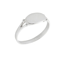 Sterling Silver Engravable Signet Ring