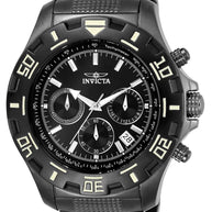 Invicta Men's 6412 Specialty Quartz Chronograph Black Dial Watch