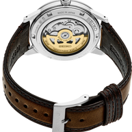 Seiko SRPL75 Presage Gold Dial Automatic Leather Men's Watch