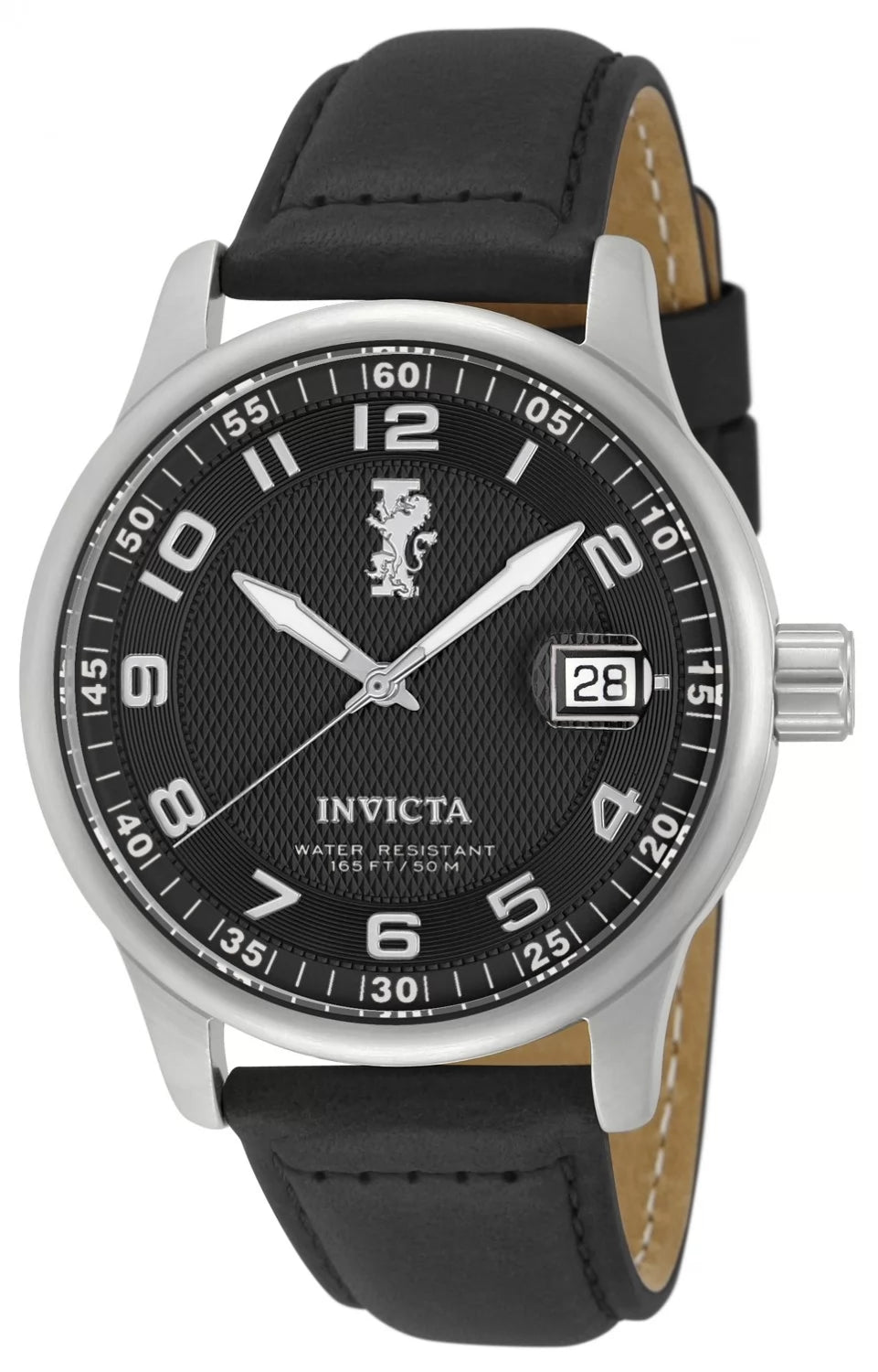 Invicta Men's 12822 I-Force Quartz 3 Hand Black Dial Watch