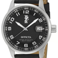 Invicta Men's 12822 I-Force Quartz 3 Hand Black Dial Watch