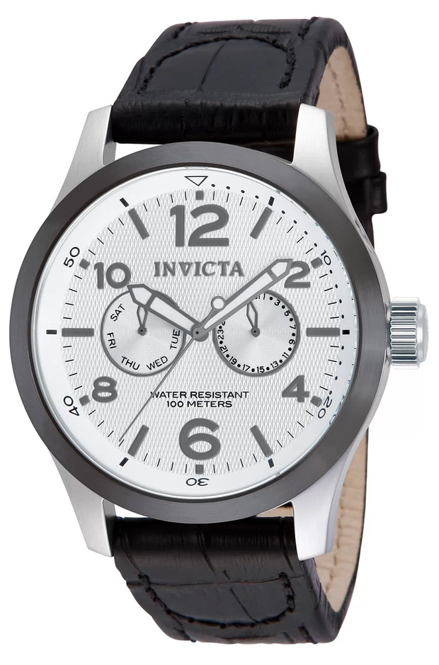 Invicta Men's 13009 I-Force Quartz Multifunction Silver Dial Watch