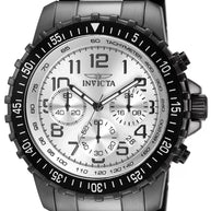 Invicta Men's 11370 Specialty Quartz Chronograph Silver Dial Watch