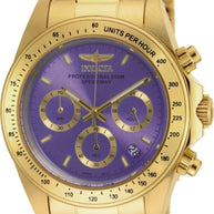 Invicta Women's 18257 Speedway Quartz Chronograph Purple Dial Watch