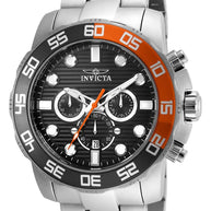 Invicta Men's 22230 Pro Diver Quartz Chronograph Charcoal Dial Watch