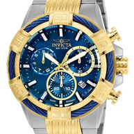 Invicta Men's 25865 Bolt Quartz Chronograph Blue Dial Watch