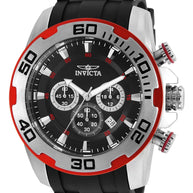 Invicta Men's 22307 Pro Diver Quartz Chronograph Black Dial Watch