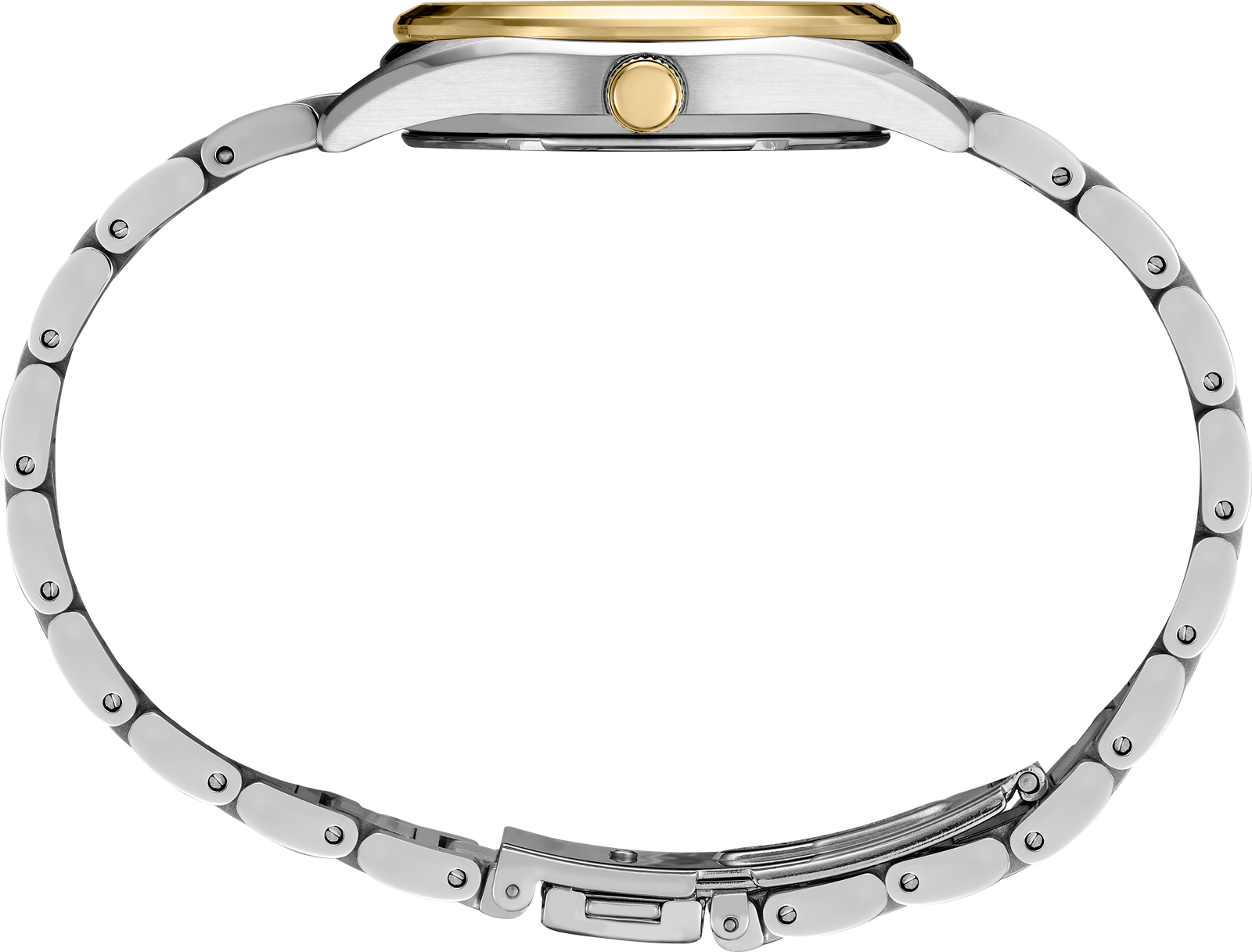 SUR582 Seiko Diamonds Quartz Silver Dial Two-Tone Ladies Watch