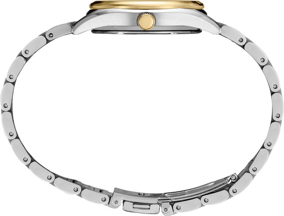SUR582 Seiko Diamonds Quartz Silver Dial Two-Tone Ladies Watch