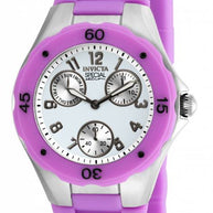 Invicta Women's 18790 Angel Quartz Chronograph White Dial Watch
