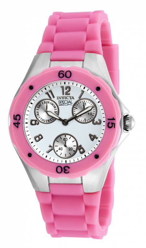 Invicta Women's 18791 Angel Quartz Chronograph White Dial Watch