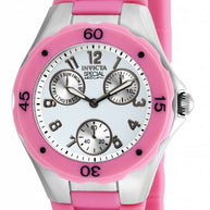 Invicta Women's 18791 Angel Quartz Chronograph White Dial Watch