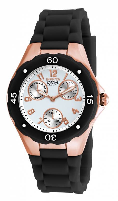 Invicta Women's 18799 Angel Quartz Chronograph White Dial Watch