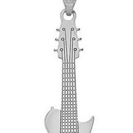 .925 Sterling Silver Engravable Music Drum Set Pendant Necklace