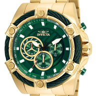 Invicta Men's 25517 Bolt Quartz Chronograph Green Dial Watch