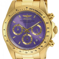 Invicta Women's 18257 Speedway Quartz Chronograph Purple Dial Watch