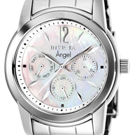 Invicta Women's 0463 Angel Quartz Chronograph White Dial Watch
