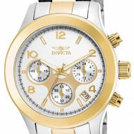 Invicta Women's 19219 Angel Quartz Multifunction Silver Dial Watch