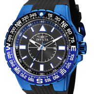 Invicta Men's 19269 Aviator Quartz 3 Hand Black Dial Watch