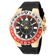 Invicta Men's 19271 Aviator Quartz 3 Hand Black Dial Watch