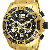 Invicta Men's 25853 Pro Diver Quartz Chronograph Black Dial