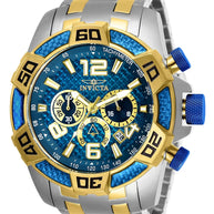 Invicta Men's 25855 Pro Diver Quartz Chronograph Blue Dial Watch