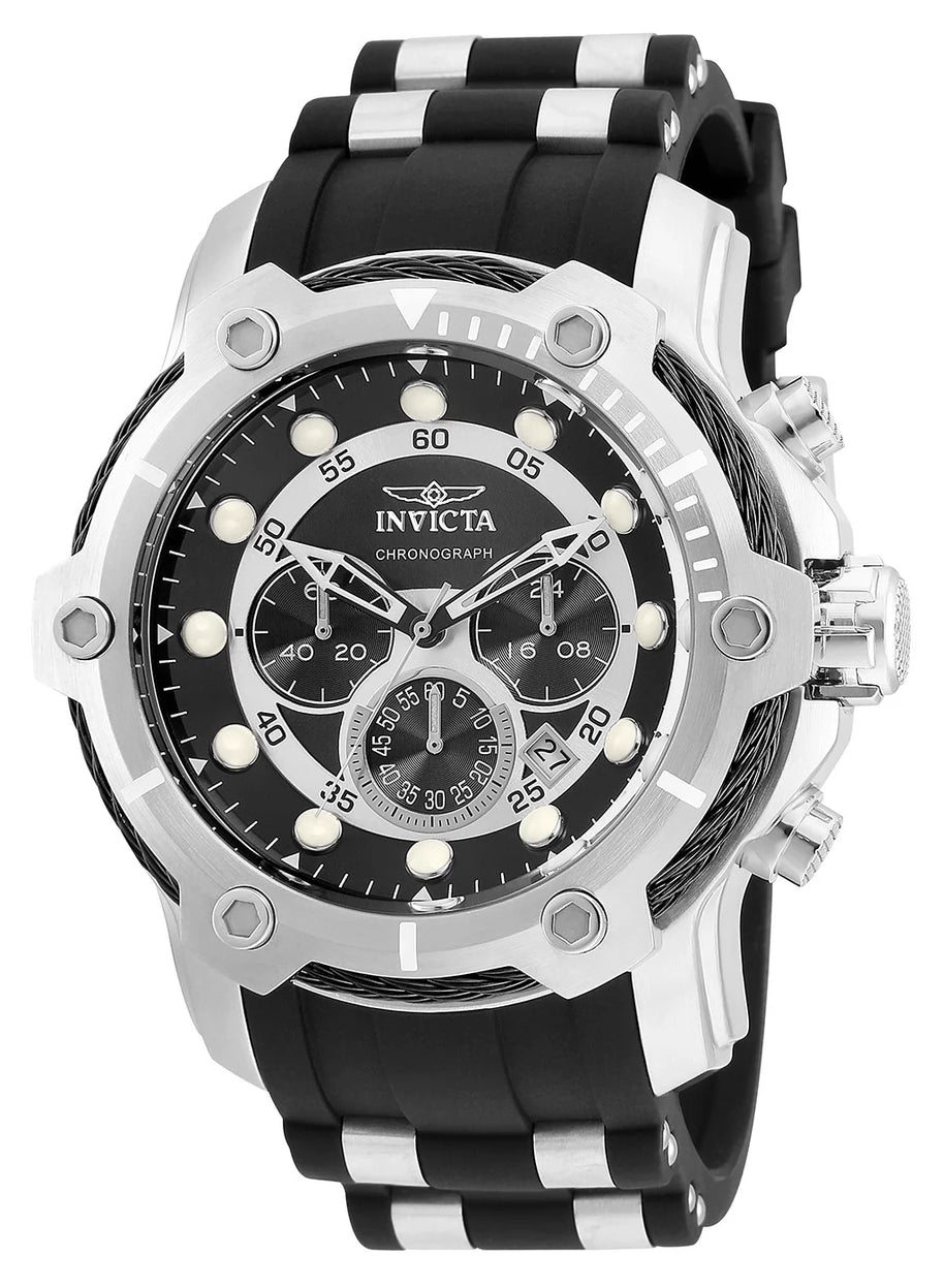 Invicta Men's 26764 Bolt Quartz Chronograph Black Dial  Watch
