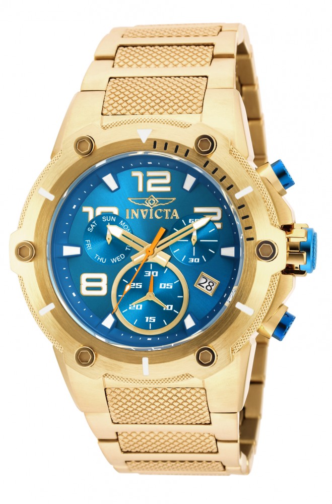 Invicta Men's 19532 Speedway Quartz Chronograph Blue Dial Watch