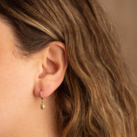 14K Gold Turtle Earrings
