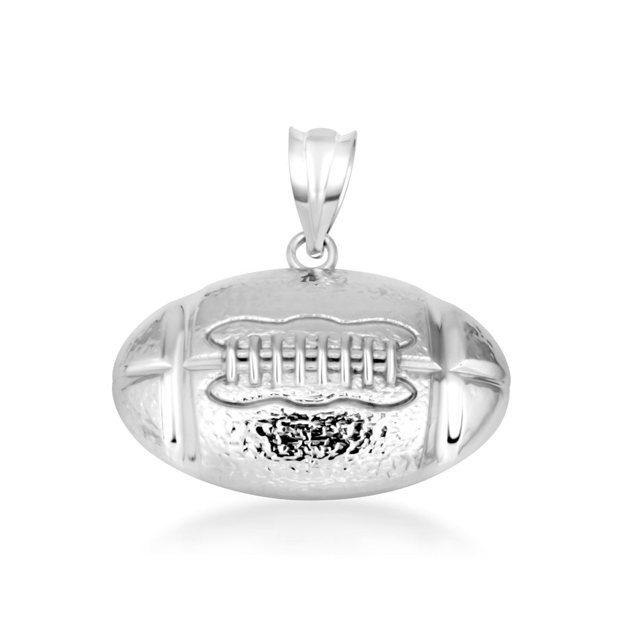 Gold Football Necklace (Available in Yellow Gold, Rose Gold, White Gold)