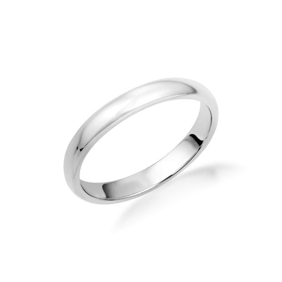 .925 Sterling Silver Classic Wedding Band Ring (Available in 2MM - 6MM)