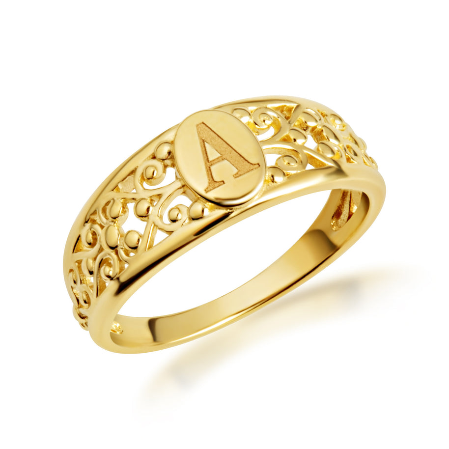 Gold Personalized Letter 